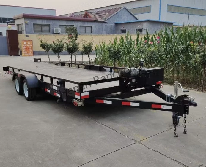 Heavy Duty Industrial Platform Trailer (4) Heavy Duty Industrial Platform Trailer (4)